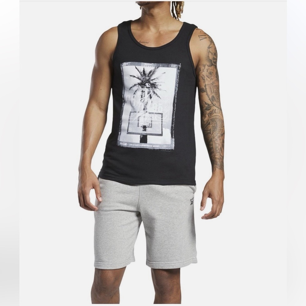 Reebok Men’s West Coast Hoops Graphic Tank